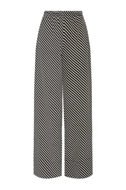 Trouser*Faithfull the brand - Monforte Pant TOSCANA STRIPE BLACK