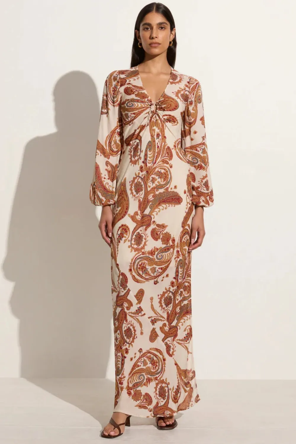 Long*Faithfull the brand - Santos Maxi Dress ALESSIA PAISLEY