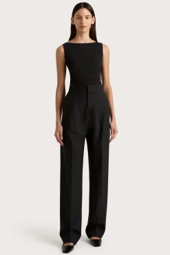 Without Sleeves*Faithfull the brand - Zona Top BLACK