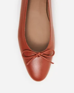 Talons*Flattered - Bodil Leather BRICK RED