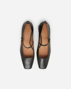 Talons*Flattered - Evan Leather BLACK
