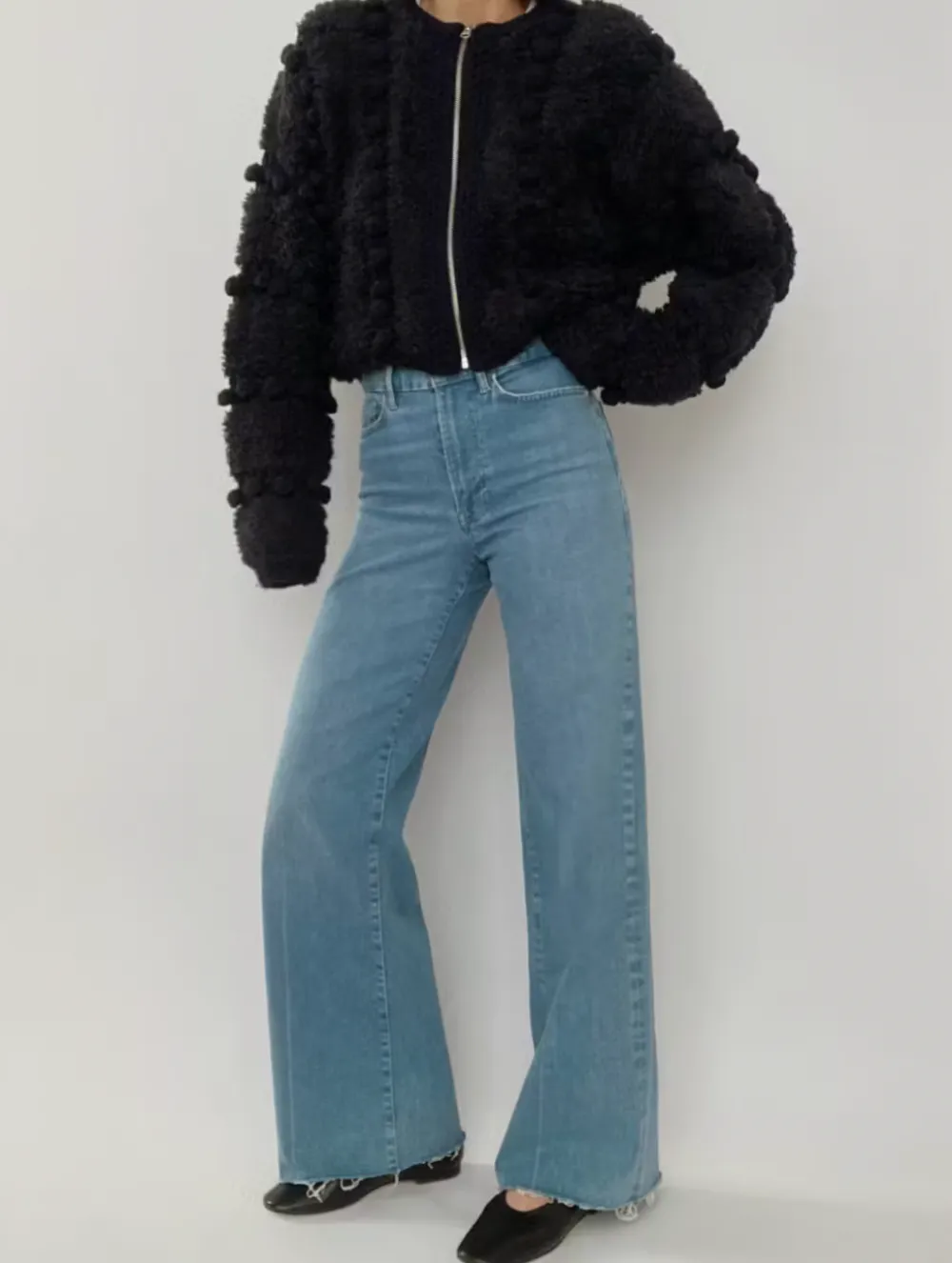 Cardigans*Frame - Pom Pom Cardi NAVY
