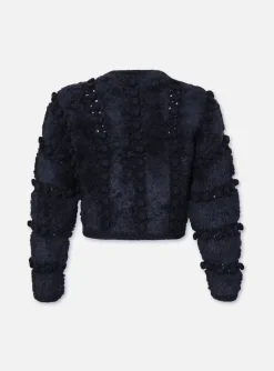 Cardigans*Frame - Pom Pom Cardi NAVY