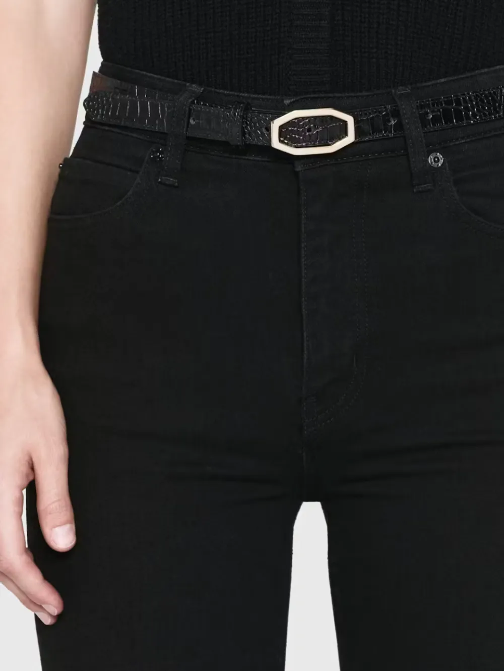 Bootcut*Frame - The Arrow SMOKEGREEN