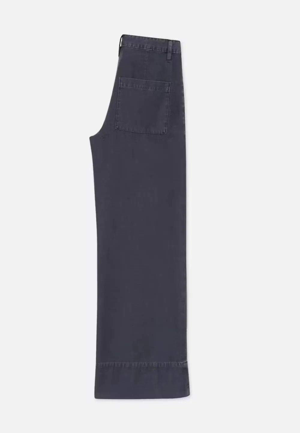 Trouser*Frame - The 70's Patch Pocket Crop Straight WASHED NAVY