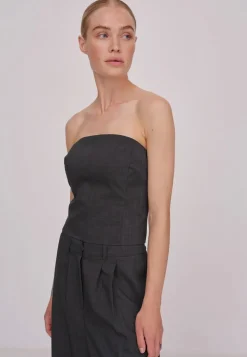 Without Sleeves*HERSKIND - Cosima Top EBONY