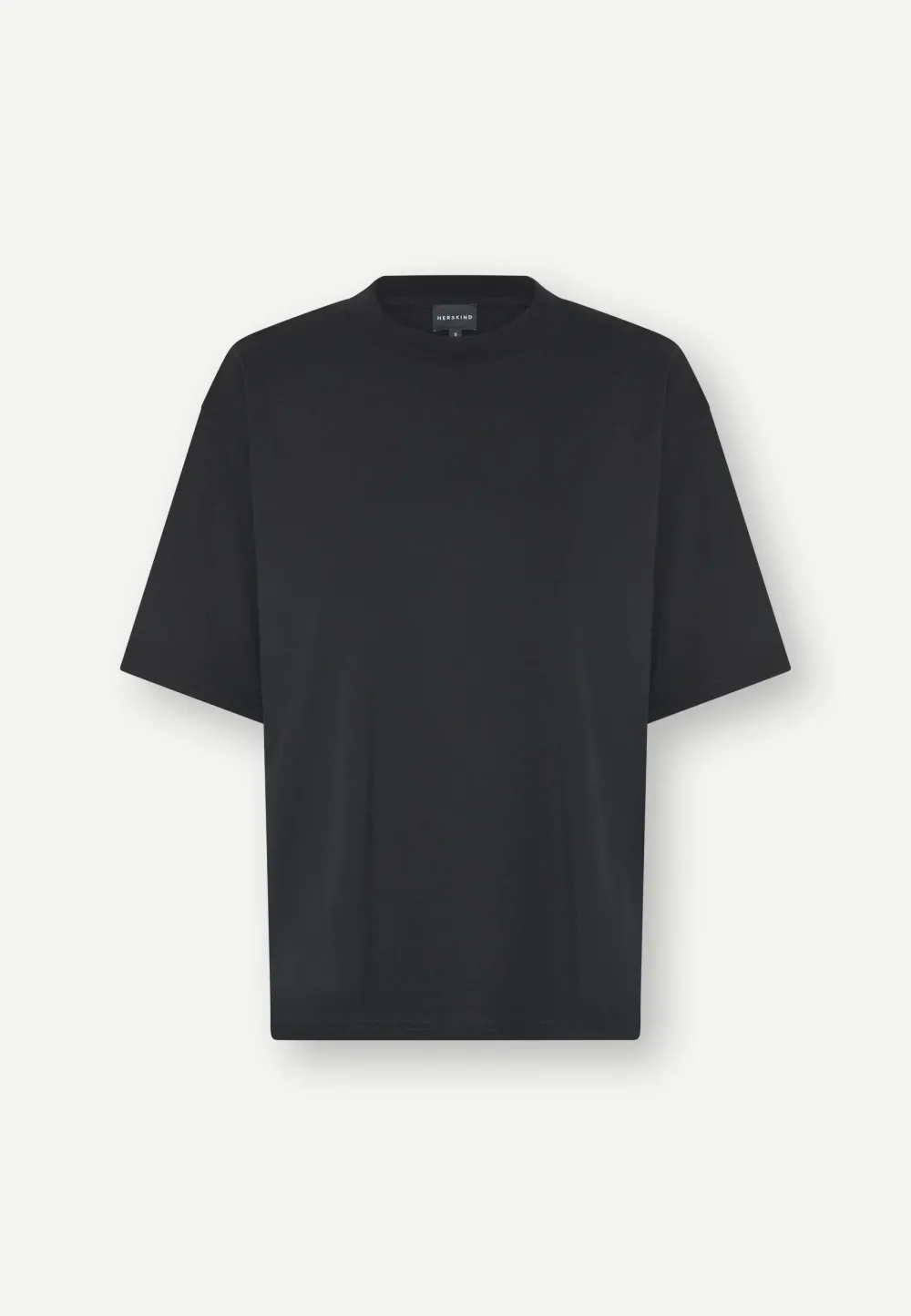 Short Sleeves*HERSKIND - Larsson T-shirt BLACK