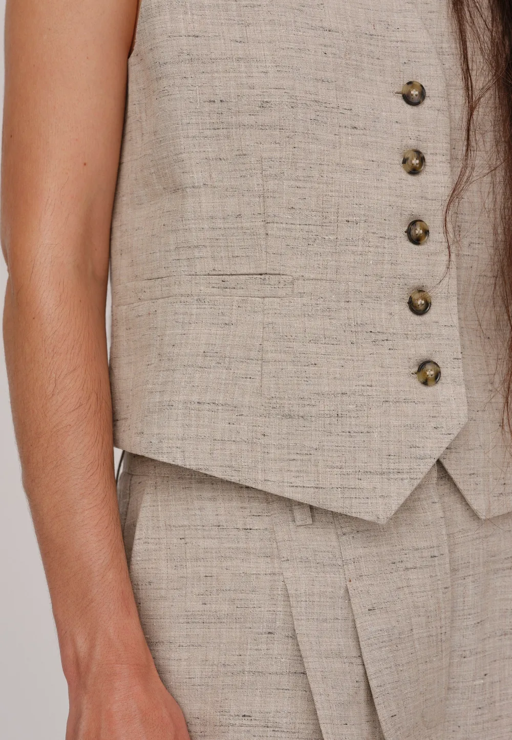 Blazers & Vestes*HERSKIND - Mister Vest SAND