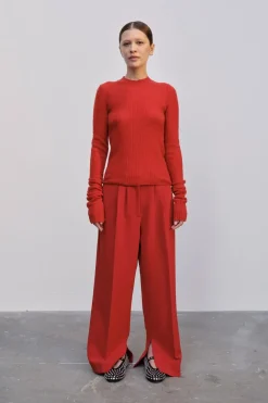 Trouser*HERSKIND - Rupert Pants RED