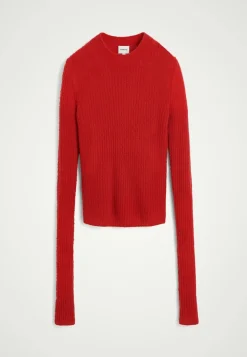 Wool & Cashmere*HERSKIND - Tony Knit Blouse RED