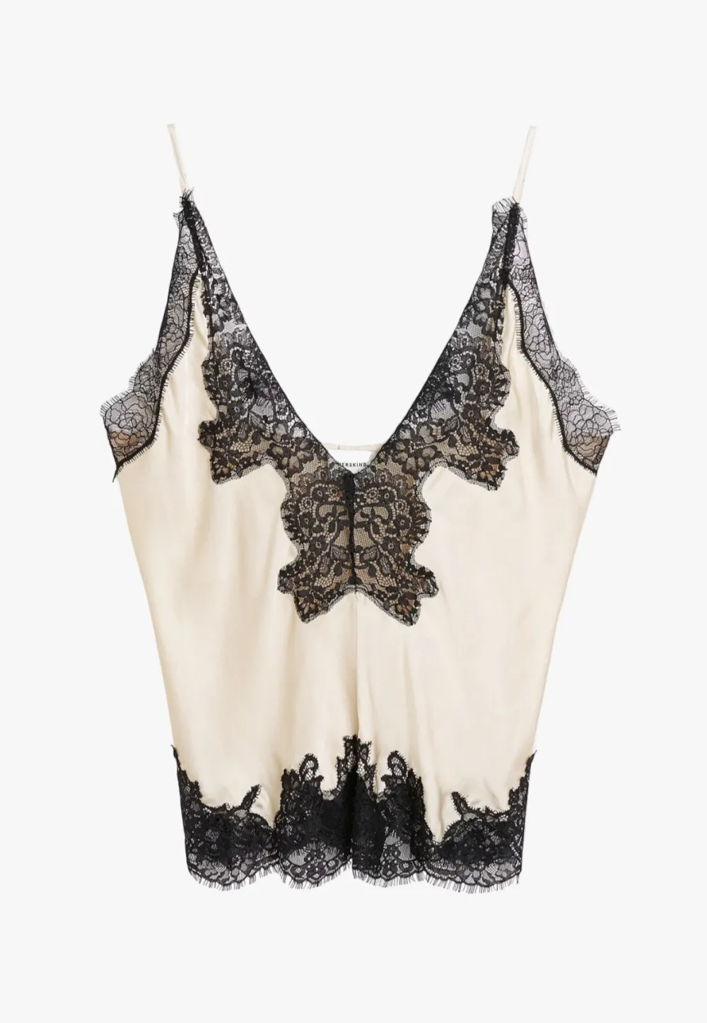 Without Sleeves*HERSKIND - Zew Top CREME/BLACK