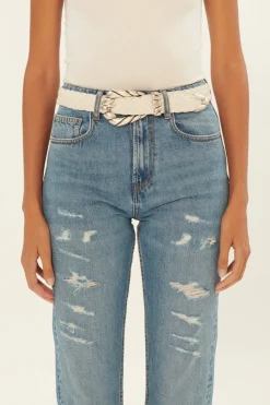Belts*IRO - Embella Braid OPTICAL WHITE