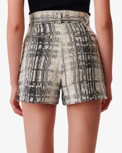 Shorts*IRO - Quanira ECRU/BLACK