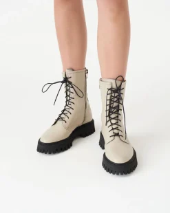 Booties & Boots*IRO Paris - Boots Leather Kosmic BEIGE