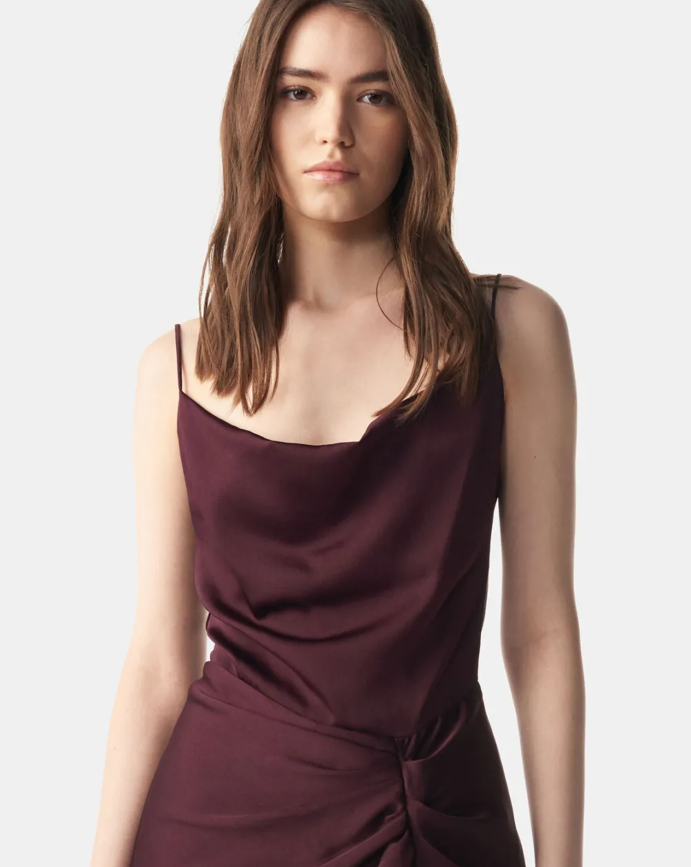 Occasions|Short*IRO Paris - Lipa Dress BURGUNDY