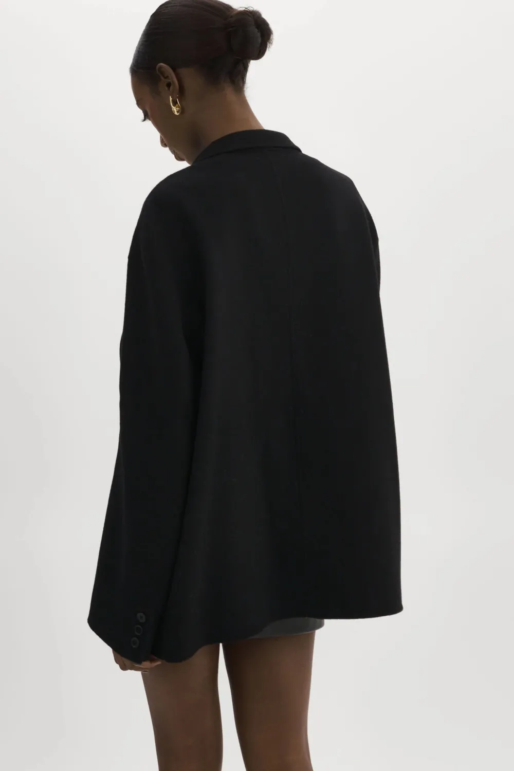 Blazers & Vestes*Lamarque - Ennis Oversized Wool Blazer BLACK