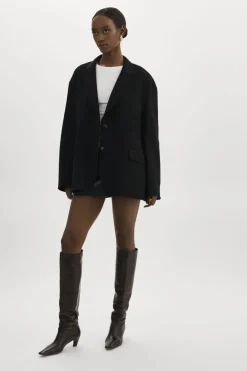Blazers & Vestes*Lamarque - Ennis Oversized Wool Blazer BLACK