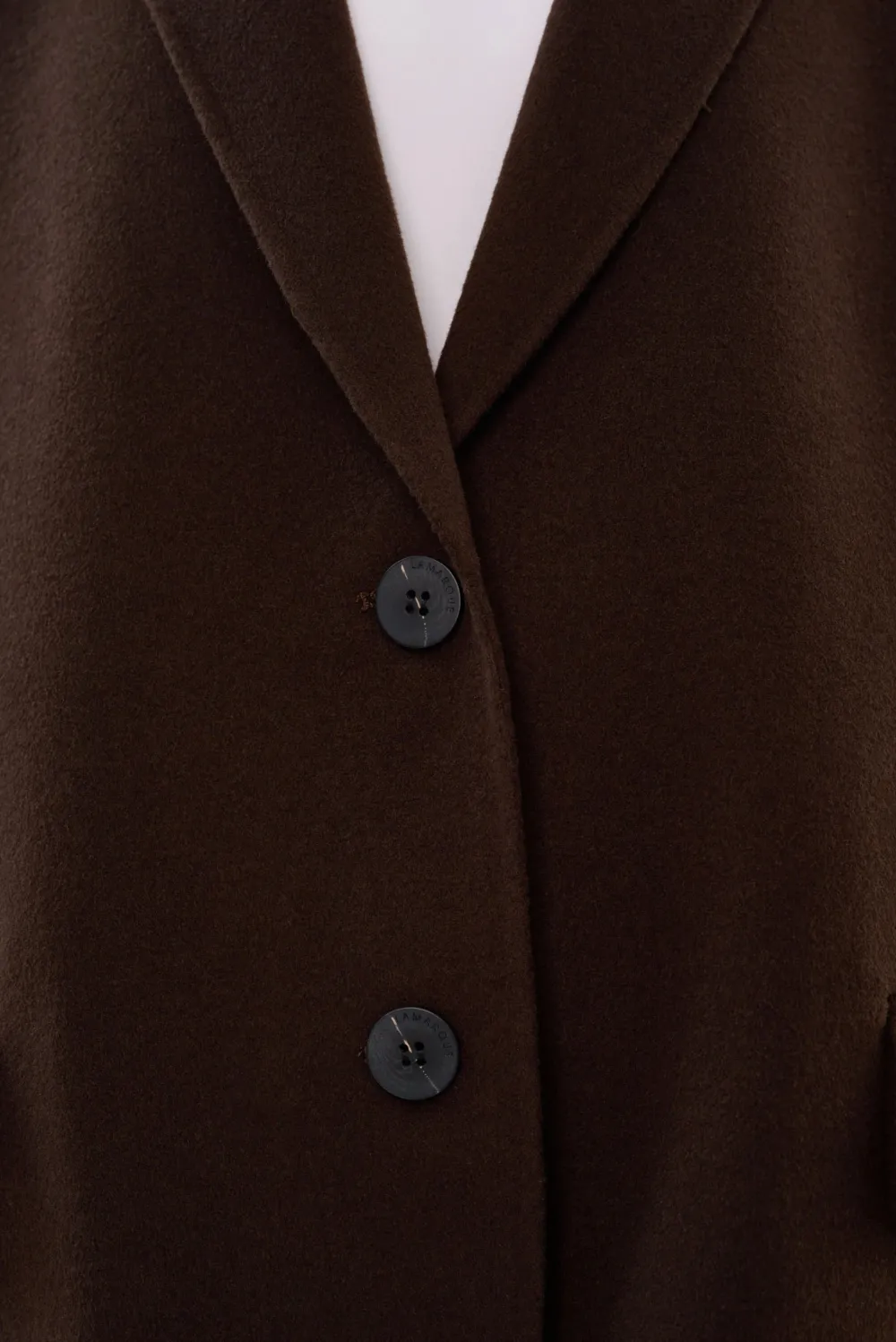 Blazers & Vestes*Lamarque - Ennis Oversized Wool Blazer DARK BROWN