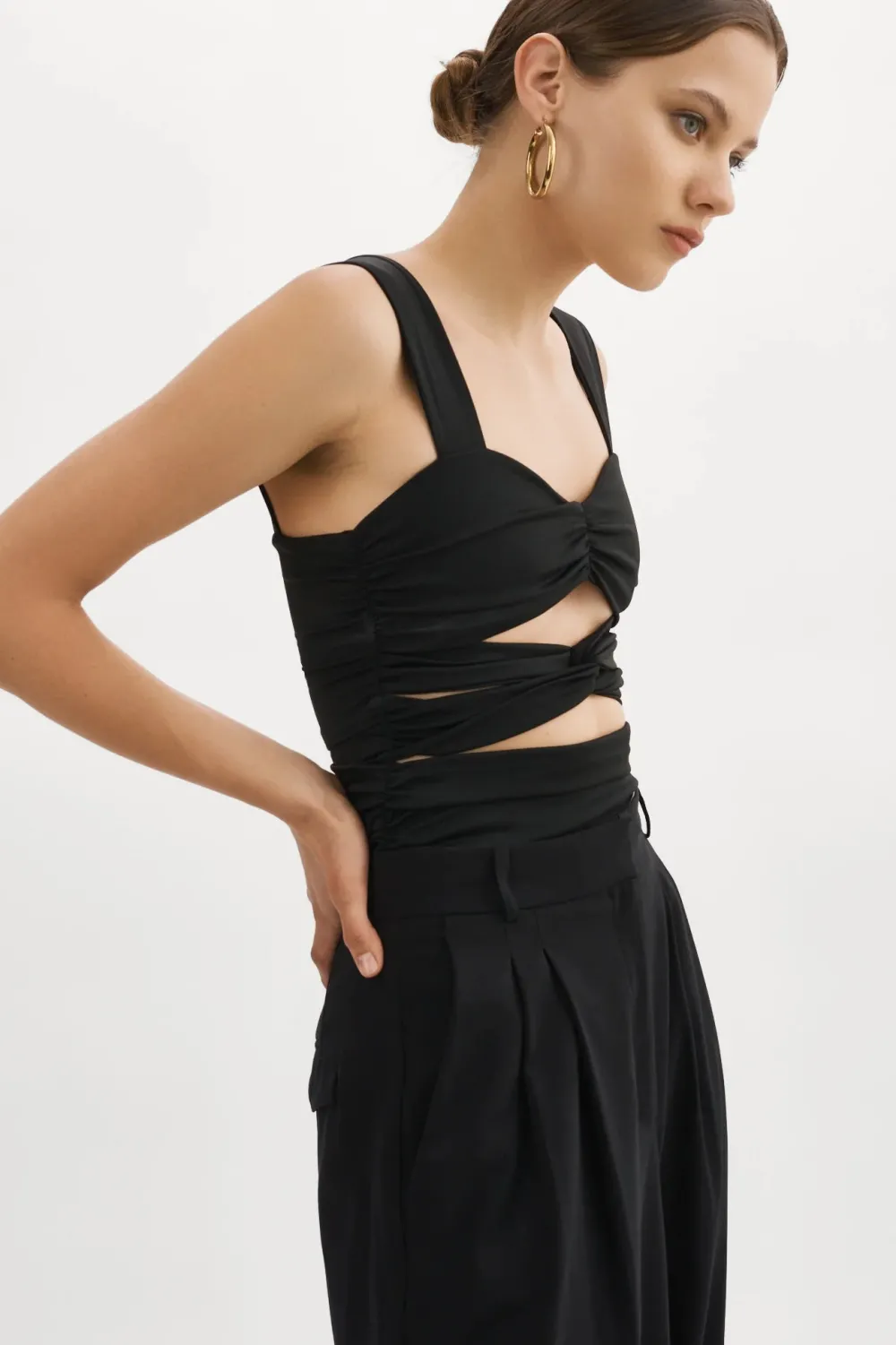 Without Sleeves*Lamarque -Zeela BLACK