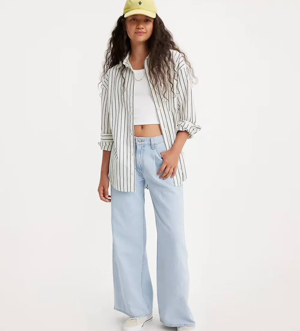 Large*Levi's - Baggy Dad Wide Leg NEVER GOING TO