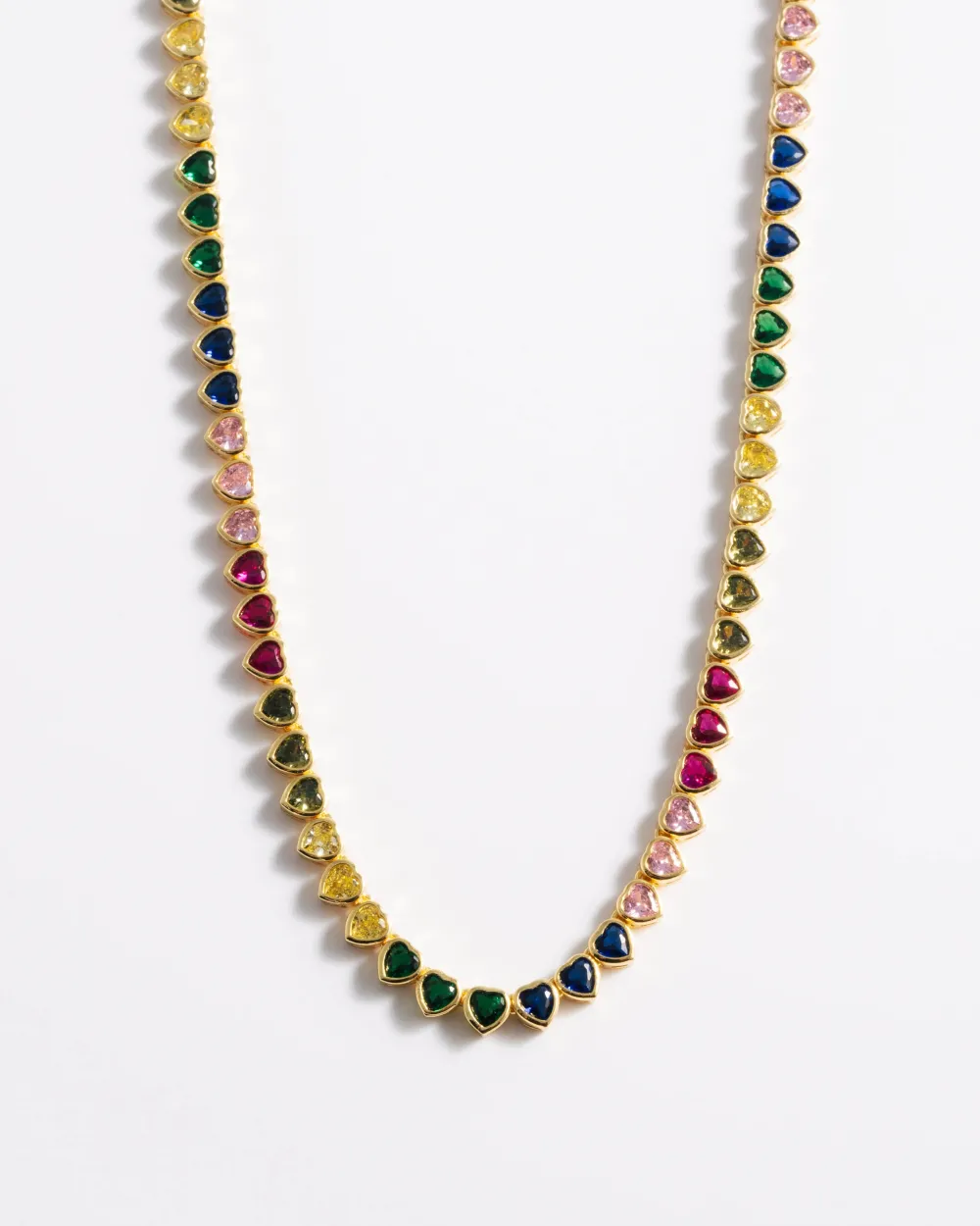 Colliers*Mademoiselle Jules - Colour My Heart Necklace