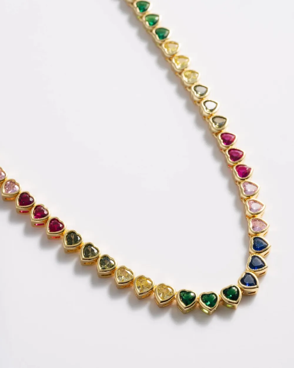 Colliers*Mademoiselle Jules - Colour My Heart Necklace