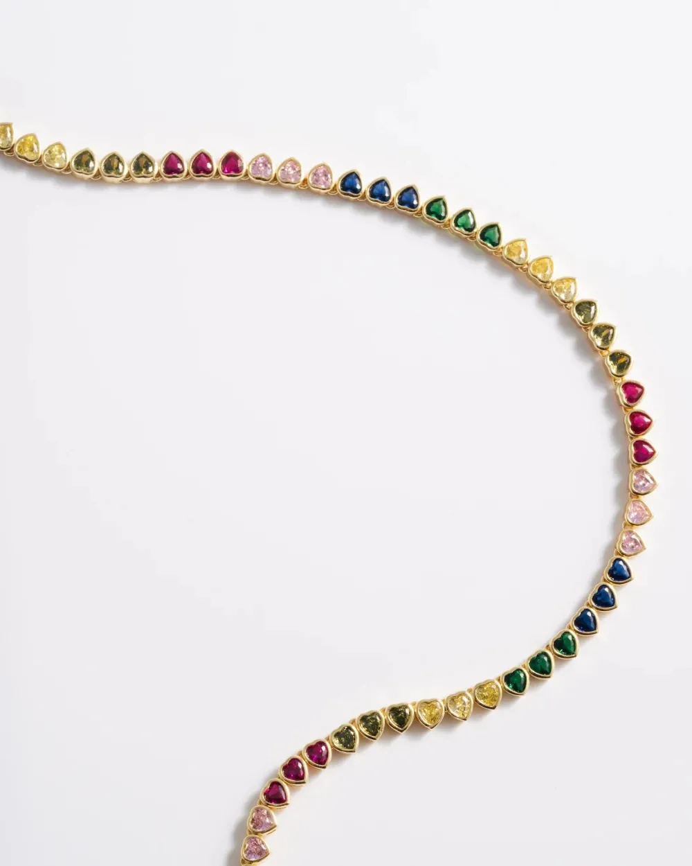 Colliers*Mademoiselle Jules - Colour My Heart Necklace
