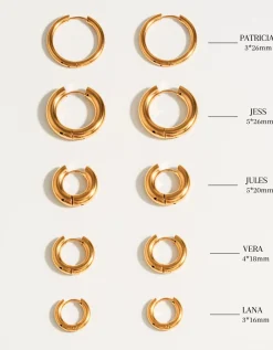 Earrings*Mademoiselle Jules - Jules Hoop