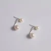 Earrings*Mademoiselle Jules - Mini Pearl Stud & Ear Jacket