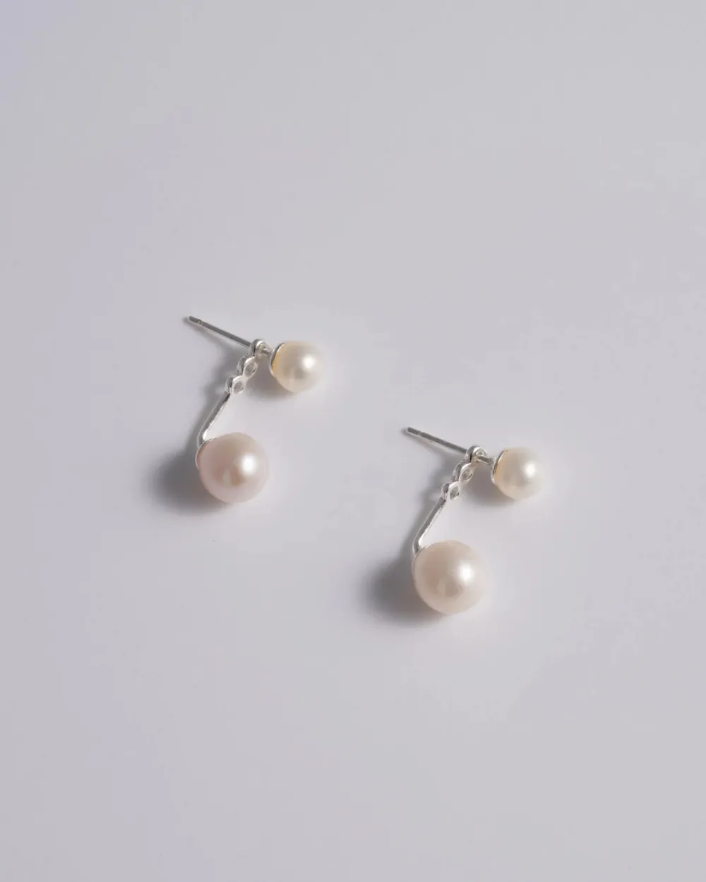 Earrings*Mademoiselle Jules - Mini Pearl Stud & Ear Jacket