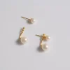 Earrings*Mademoiselle Jules - Mini Pearl Stud & Ear Jacket