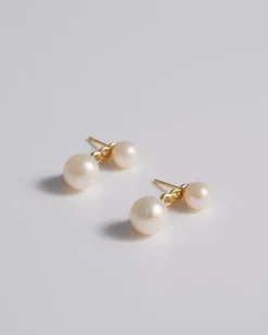 Earrings*Mademoiselle Jules - Mini Pearl Stud & Ear Jacket