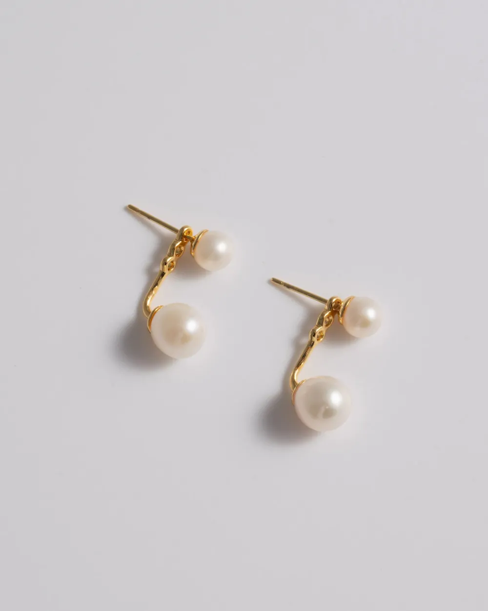 Earrings*Mademoiselle Jules - Mini Pearl Stud & Ear Jacket