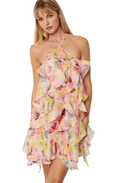 Occasions|Short*MISA Mass Los Angeles - Robe Miah HELLO YELLOW FLORA MIX
