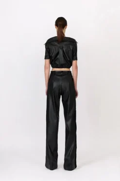 Short Sleeves*Nonchalant - Kate Top BLACK