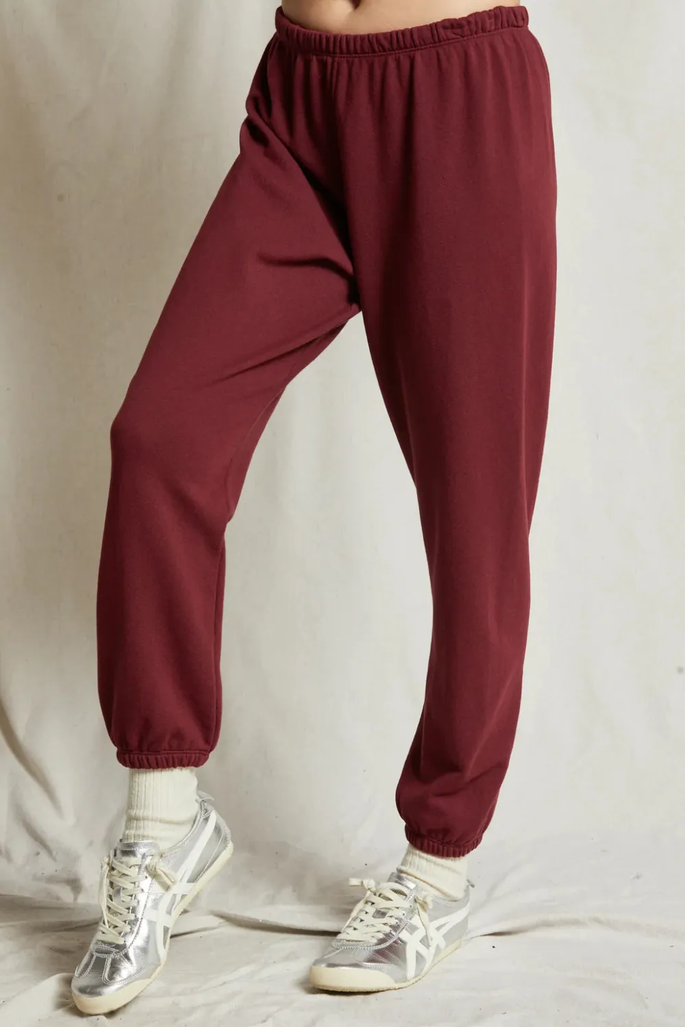 Sweatpants*Perfectwhitetee - Johnny French Terry Sweatpant CRANBERRY