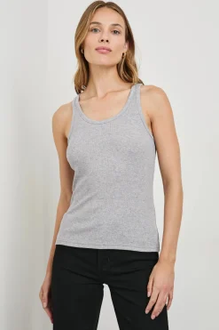 Without Sleeves*Rails - Everyday Tank HEATHER GREY