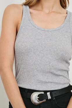 Without Sleeves*Rails - Everyday Tank HEATHER GREY