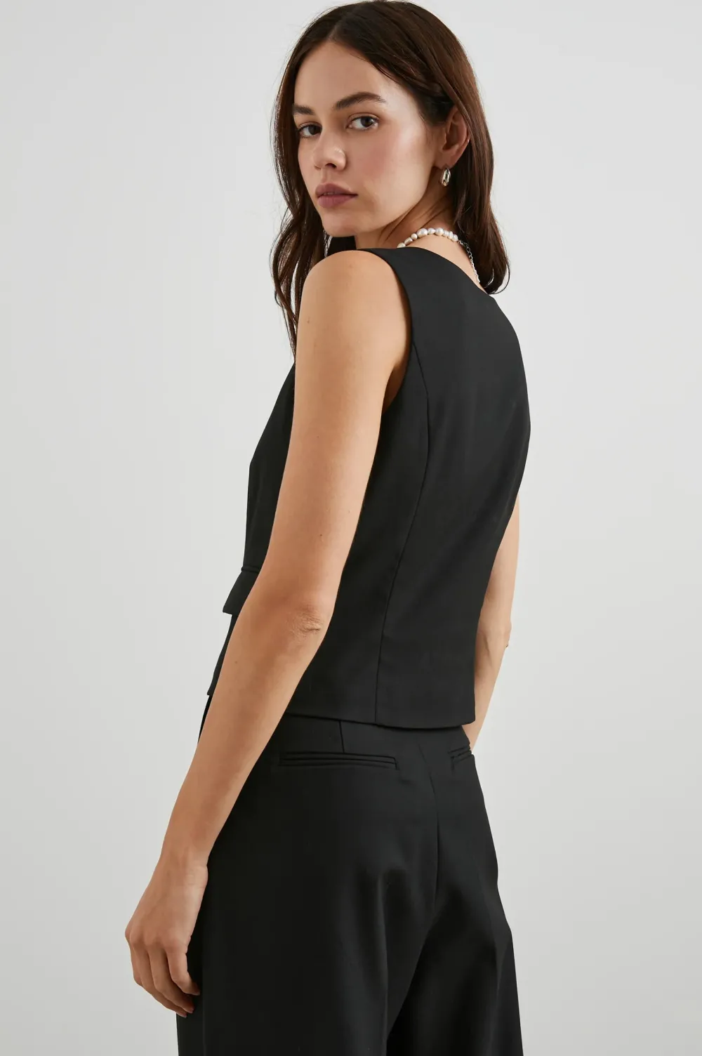 Without Sleeves*Rails - Guilia BLACK TWILL