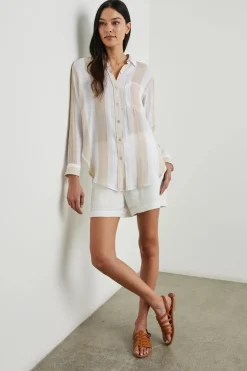 Blouses & Shirts*Rails - Jaylin FLAX STRIPE