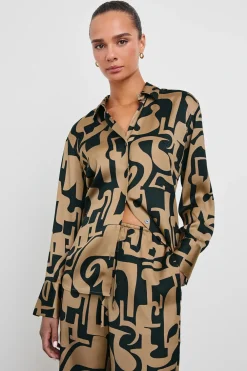 Blouses & Shirts*Rails - Ledger SANTORINI SAND