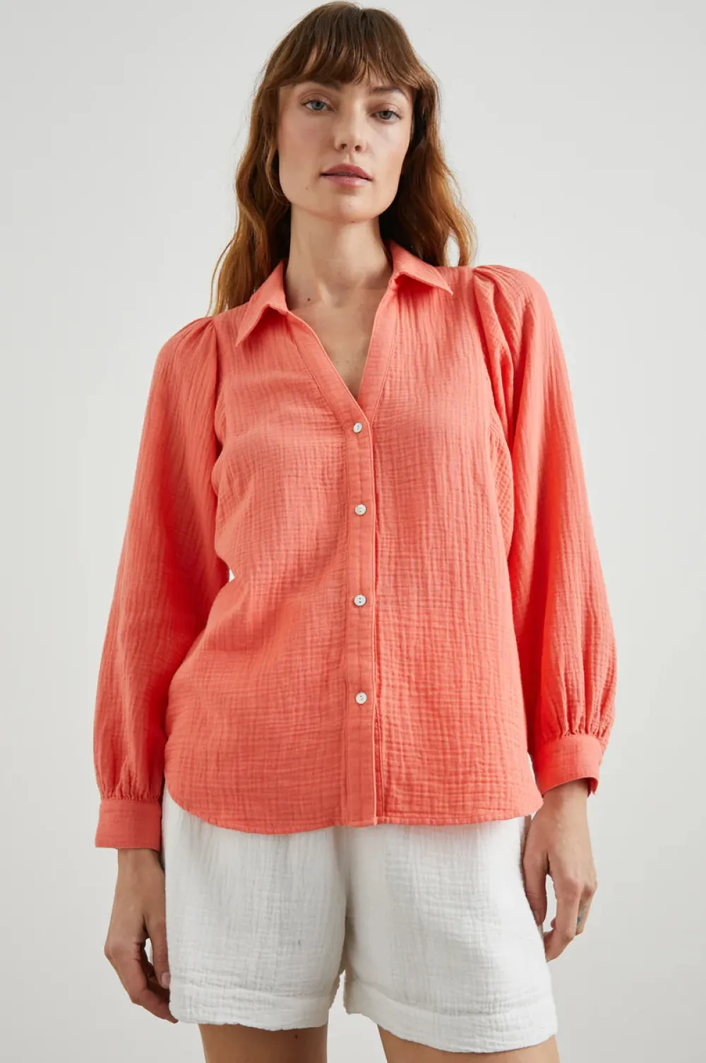 Blouses & Shirts*Rails - Lo Shirt PAPAYA