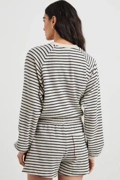 Sweatshirt*Rails - Theron SAILOR STRIPE TERRY TOWEL