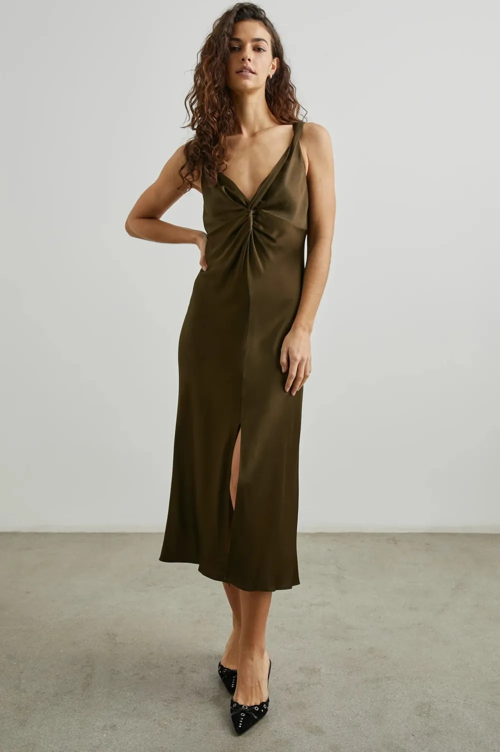Occasions|Midi*Rails - Viviana DARK MOSS