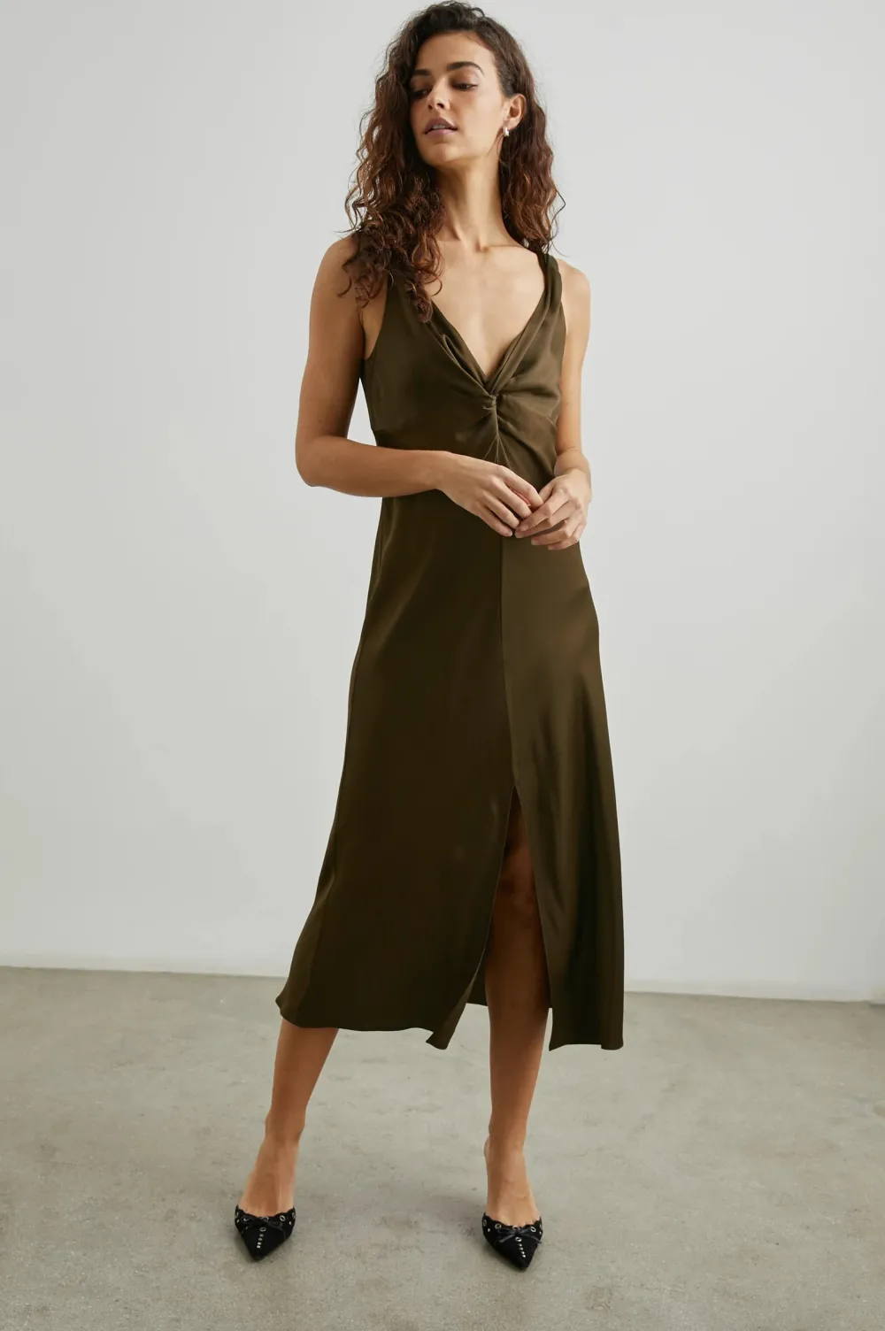 Occasions|Midi*Rails - Viviana DARK MOSS