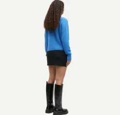 Wool & Cashmere*Samsoe Samsoe - Nola Turtleneck SUPER SONIC