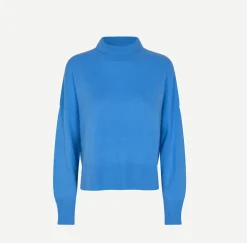 Wool & Cashmere*Samsoe Samsoe - Nola Turtleneck SUPER SONIC