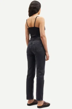Without Sleeves*Samsoe Samsoe - Safaye Strap Top BLACK