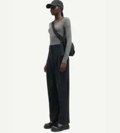 Trouser*Samsoe Samsoe - Saluzy Trouser BLACK