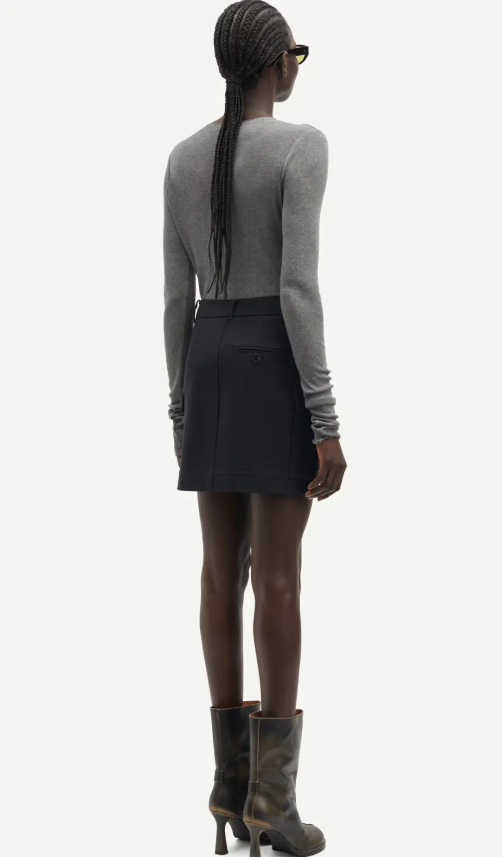 Cardigans*Samsoe Samsoe - Sasonnet Cardigan MID GREY MEL.